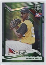 2022 Panini Elite Extra Edition Status Green /499 Enyer Cepeda #174 tj1