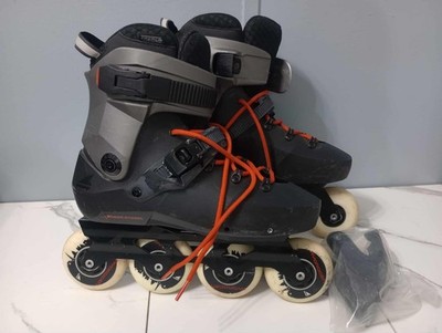 ROLLERBLADE Twister Edge X Black/Orange Men's Size 8 Inline Skates