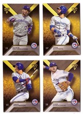 2016 Topps Triple Threads - TORONTO BLUE JAYS 