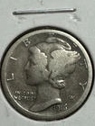 1916-s Mercury Dime, Better Date, 1st Year of Issue, 99c Shipping