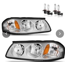 Headlights For 2000-2005 Chevy Impala W Bulbs Chevrolet Headlamps Pairs 00-05 Headlights For 2000-2005 Chevy Impala W Bulbs Chevrolet Headlamps Pairs 00-05