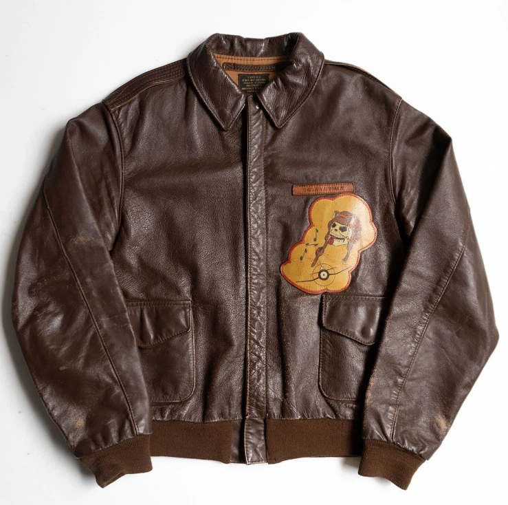 EASTMAN leather clothing A-2 フライトジャケット EASTMAN A-2 Leather Flight Jacket Brown Vintage Men's | eBay