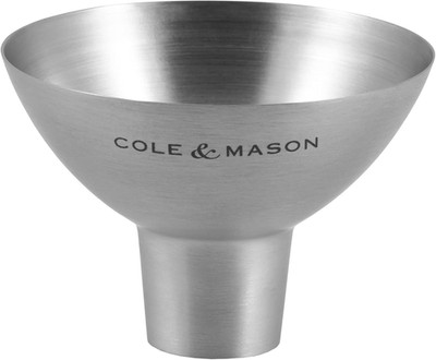 Cole & Mason Dover Trichter Für Gewürze, Salz, Pfeffermühlen, Küche, Rostfreier 
