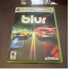Activision Blur Microsoft Xbox 360 Racing E10+ Case Manual Included