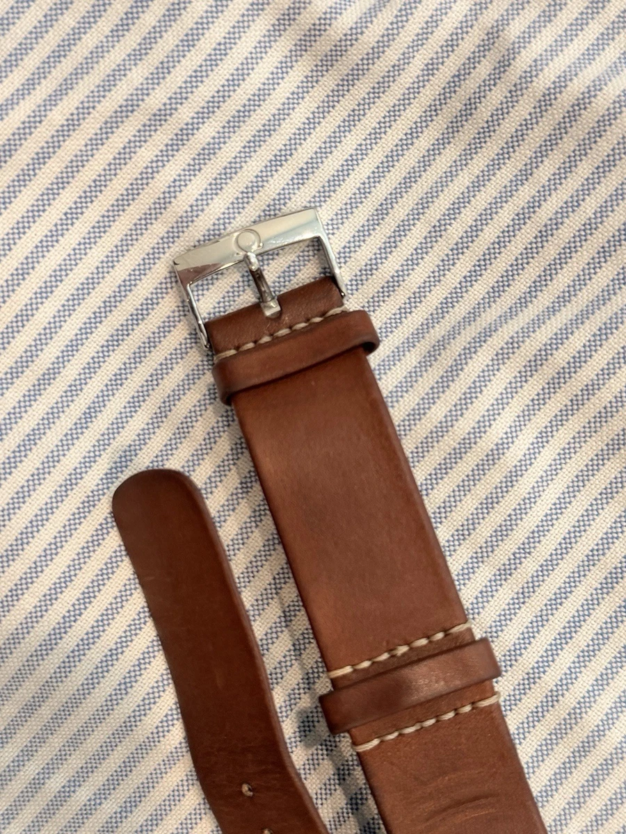 OMEGA Brown Leather Wristwatch Bands for sale | eBay