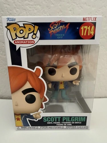 Funko Pop! Animation Scott Pilgrim Takes Off Scott Pilgrim #1714 Vinyl Figure