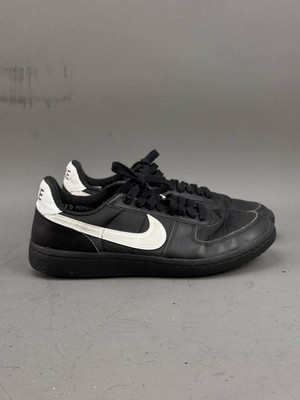 Nike Mens Field General 82 SP Black White Leather Waffle Shoes Size 8.5