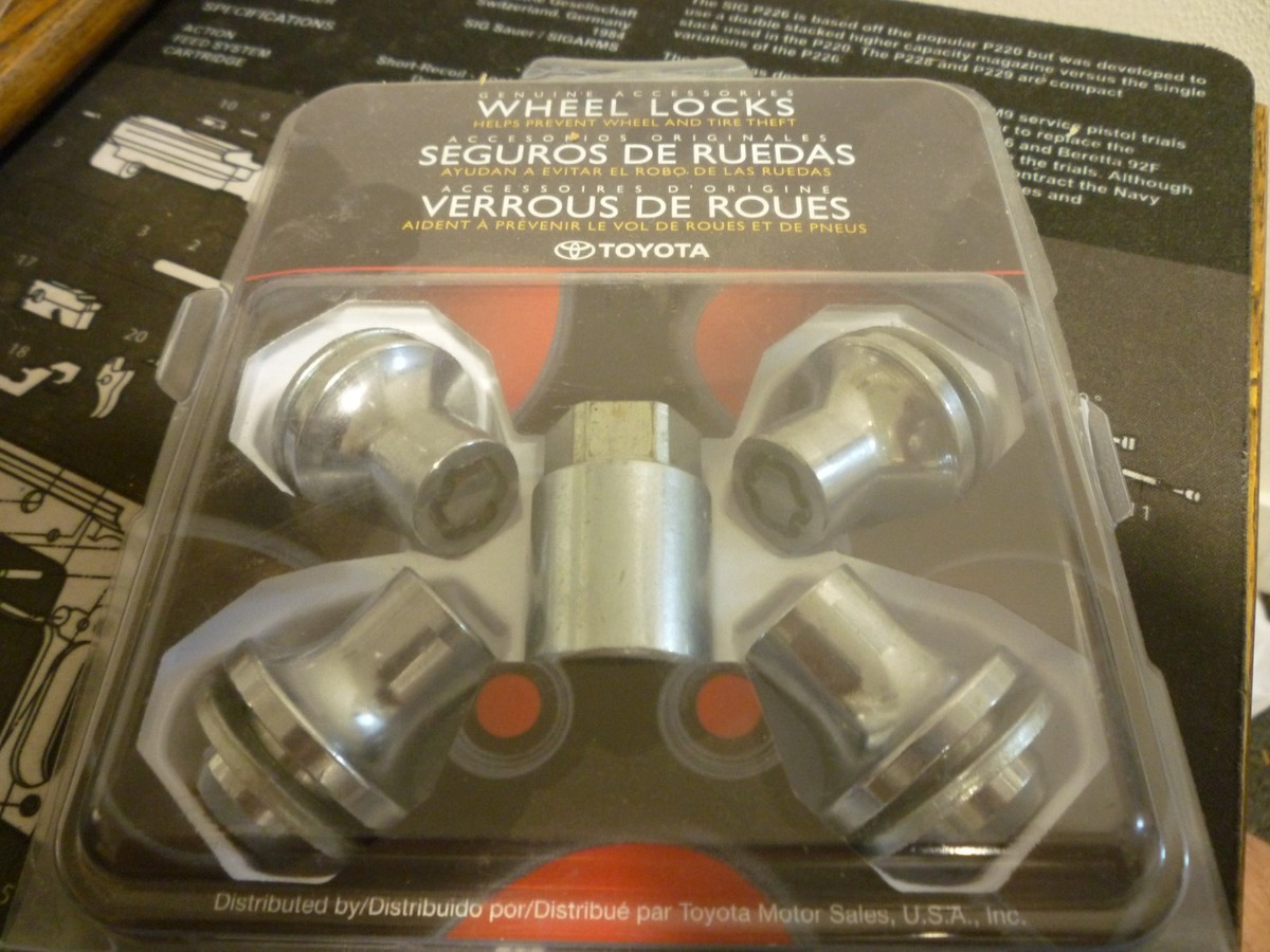 Alloy Wheel Locks Fits 365 Models OEM Toyota Pt276-60070 for sale