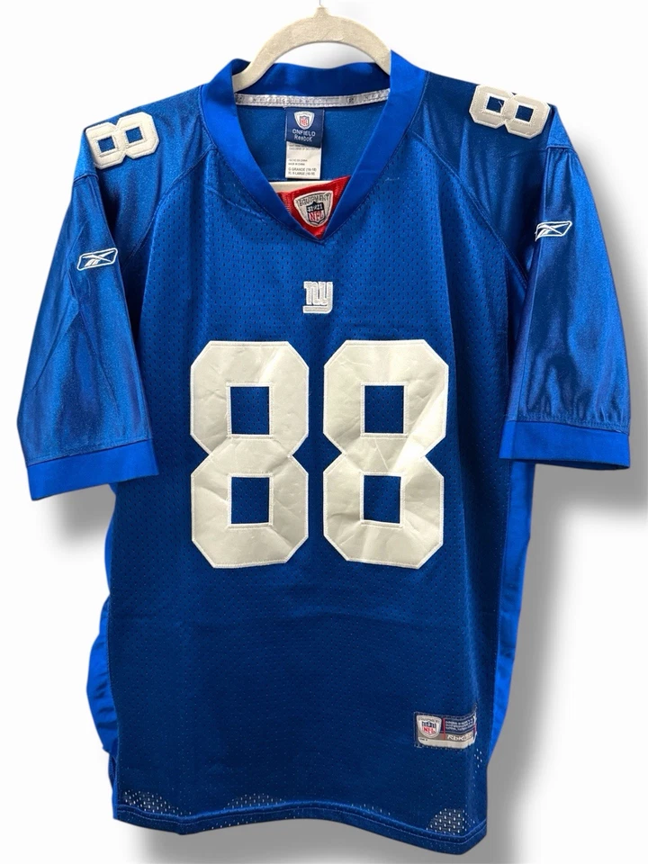 Hakeem Nicks #88 New York Giants Blue Reebok Stitched Youth XL NFL Jersey - Image 2 of 4