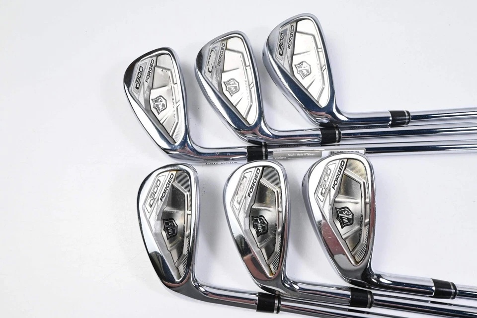 Left Hand Wilson C300 Forged Irons / 5-PW / Regular Flex KBS Tour 105 Shafts - Image 2 of 4