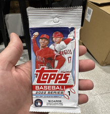 Topps 2022 Baseball Series 1 Pack - 16 Cards MLB Trading Card Pack