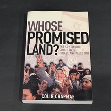Whose Promised Land? Colin Chapman 2002 Paperback Israel Palestine Baker