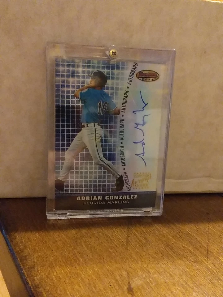 Bowman's Best Autographs 2001 Adrián González refractor SP Foto 2 de 4