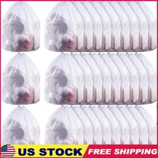 X-Large Mesh Laundry Bags Delicates Drawstring Closure Durable Washing Bag Set