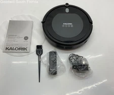 Kalorik Robot Vacuum With Ionic Air Purifier W/ Accessories Open Box Not Tested
