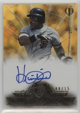 2014 Topps Tribute to the Pastime Gold 8/15 Kevin Mitchell #TPT-KM Auto 0qo1
