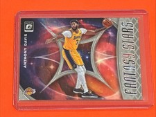 2019-20 Panini Donruss Optic Fantasy Stars Anthony Davis #8 Los Angeles Lakers