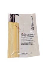 Shu Uemura Gentle Radiance Deep Cleanser Weightloss Shampoo Scalp  Hair 15ml BN
