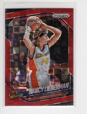 2025 Panini Prizm WNBA Nancy Lieberman #34 RED PANDORA PRIZM #/199