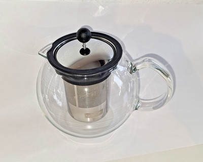 Bodum 1801-16  Assam Teebereiter mit Edelstahlfilter, 1.0 l - neu