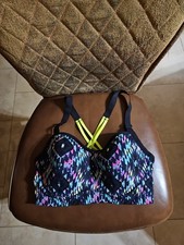 Victoria Secret VSX Sport Strappy Crossback Underwire Sports Bra Padded 34DD