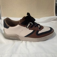 Coach Womens Brown Black Beige Low Top Colorb...