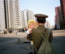 Martin Parr - Signed - Pyongyang North Korea Baby - Magnum Archival Print 6"x6"