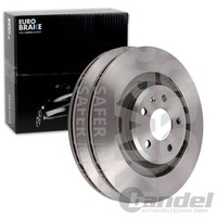 2X Eurobrake Bremsscheiben 330Mm BelÜFtet Hinten Passend FÜR Audi A4 A5 Q5 |