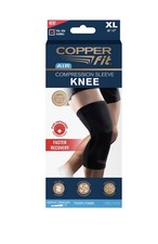 Copper Fit Air Knee Compression Sleeve - New In Box - Sealed - XL 16  -17  