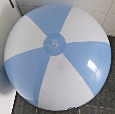 TikTakToo aufblasbarer Strandball - sehr weiches, dünnes PVC-Material - Looner Artikel
