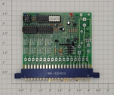 Acme AD4 Digital Accessory Decoder PCB Circuit Board with Plug-In Connector