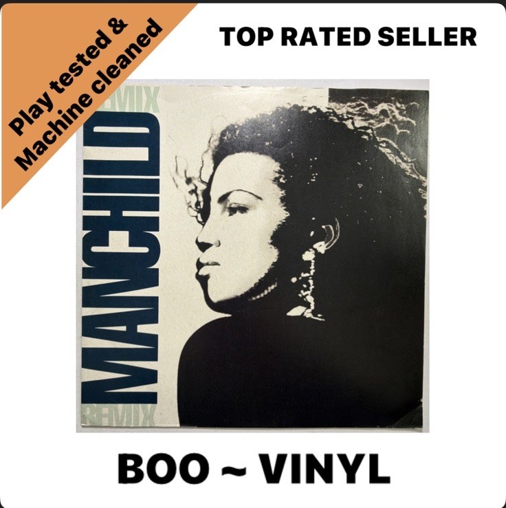 Neneh Cherry Manchild (Remix) Vinyl Single 12” Hip Hop / Downtempo EX / VG+
