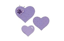 (TG. Taglia Unica) Sizzix Fustella Bigz 656334, Cuori, Multicolore, Taglia Unica