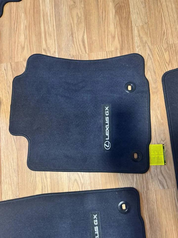 Tapetes Lexus GX 460 (2020-2023) genuíno tapete piso 5 peças preto PT926-60190-20 - Imagem 2 de 4