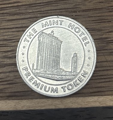Paramount Inn Token The Mint Hotel And Casino Premium Token Las Vegas Casino Gambling Token ...