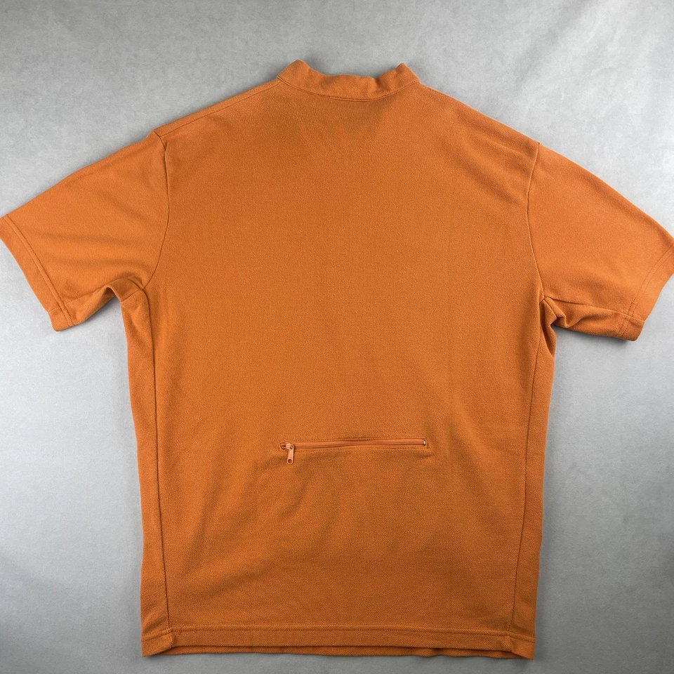 Camisa de ciclismo Fox Racing MTB vintage para hombre L naranja 1/4 cremallera '98 Mominoki otoño Foto 2 de 4