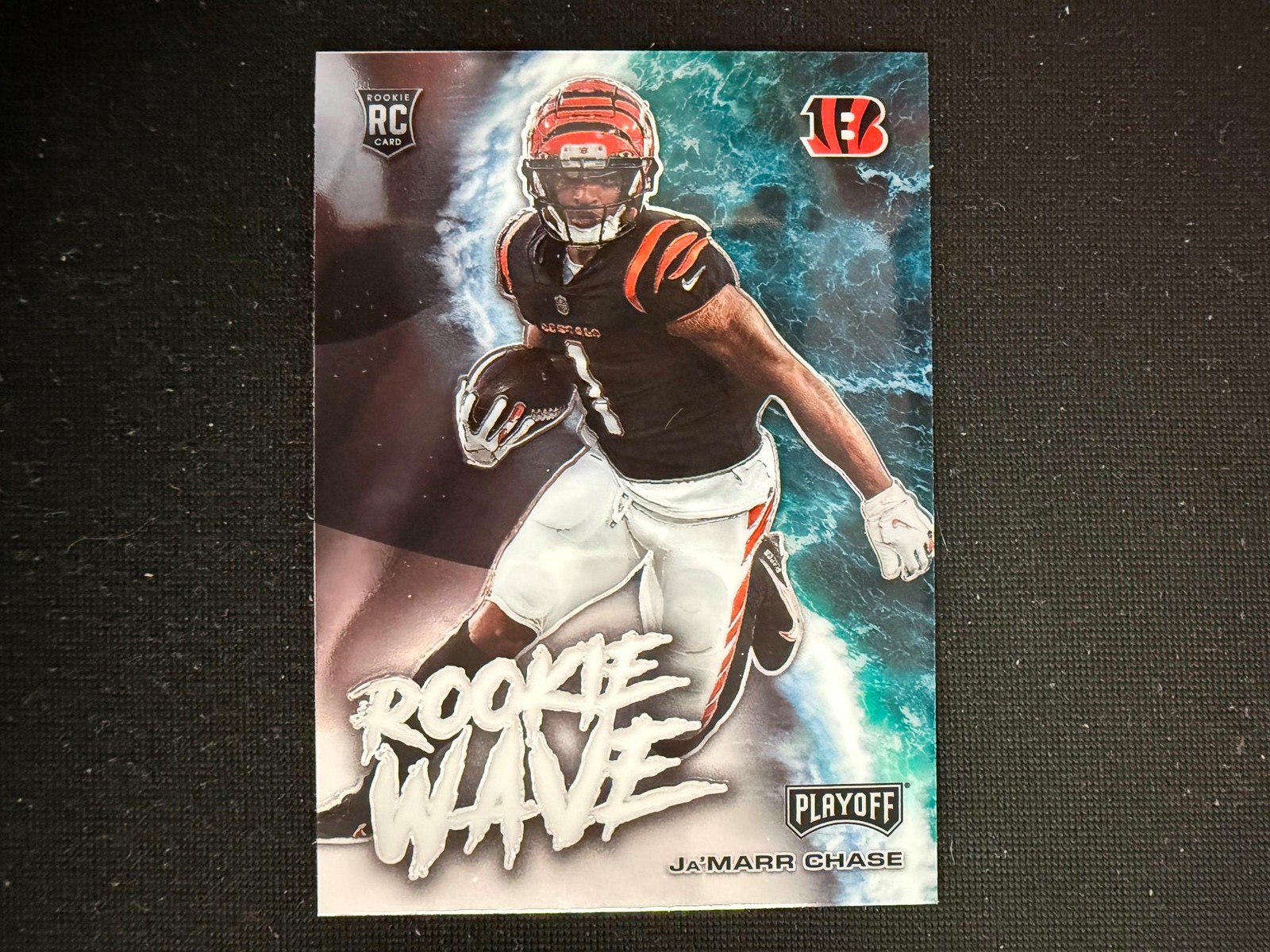 Ja'Marr Chase 2021 Panini Playoff Rookie Wave RC Rookie Cincinnati Bengals D50