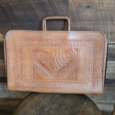 Authentic Vintage Leather Western Hand Tooled...