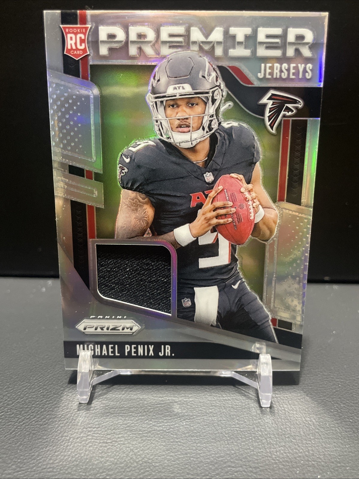 2024 Panini Prizm - Premier Jerseys Michael Penix Jr. #PJ-MPJ (MEM, RC)