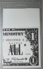 Ministry Backstage Pass Laminate for The Band and Crew. Ausi Asia '95. Rare MINT — photo 2