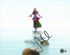 MIA WASIKOWSKA SIGNED 'ALICE IN WONDERLAND' 8x10 MOVIE PHOTO 7 BAS BECKETT COA