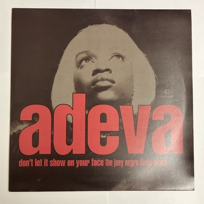 Adeva - Don't Let It Show On Your Face Joey Negro Mixes - Cooltempo 12'' 1992