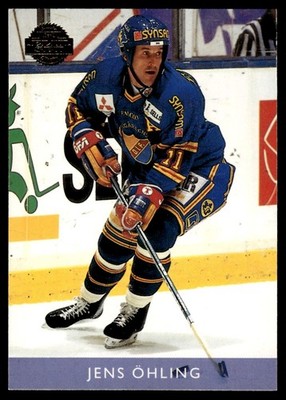1995-96 Leaf Elit Set Sweden Jens Öhling Djurgårdens IF #33