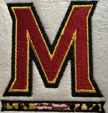 Maryland Terrapins 3.2" X 3" Iron/Sew on Embroidered Patch