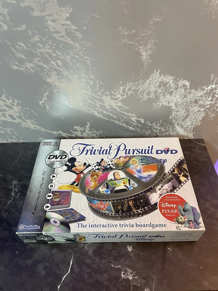 Trivial Pursuit Disney DVD Edition by Parker 2005 Complete & Very Good Condition - Image 3 of 4