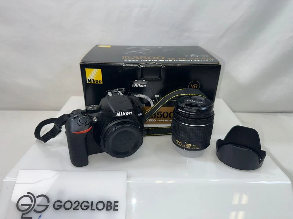 Nikon D350024.2MP DSLR Camera with 18-55mm f/3.5-5.6G VR Lens Kit–Box&Camera Bag - Image 4 of 4