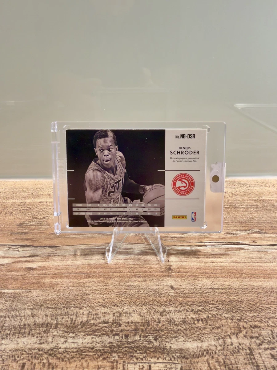 Dennis Schröder Noir On Card /25 2015-16