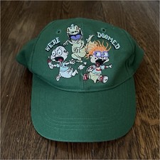 Vintage Child Rugrats Nicholoden 1997 Viacom Snapback Baseball Cap