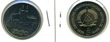 5 Mark 1983 Meissen 1983 stempelglanz sehr selten