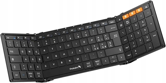 ProtoArc Faltbare kabellose Tastatur XK01 Bluetooth-Tastatur QWERTZ - Bild 3 von 4
